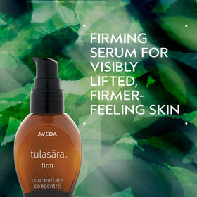 Aveda Tulasara Firm Concentrate pump-dispense for easy AM/PM use