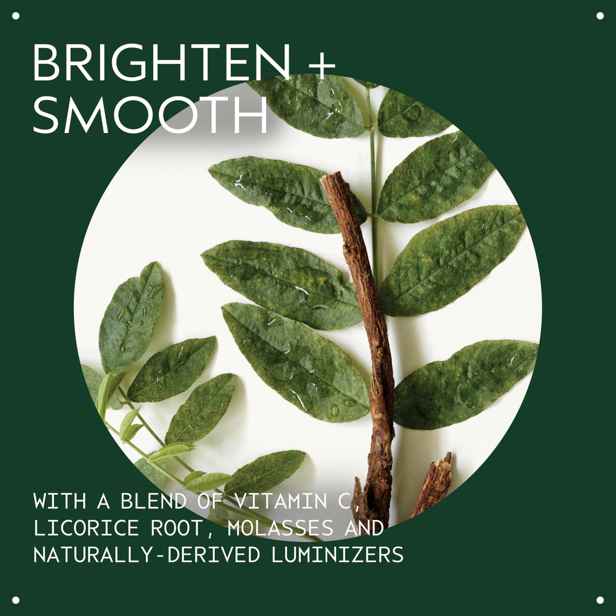 Aveda Tulasara Renewing Radiance Creme application image emphasizing smoothing of fine lines.