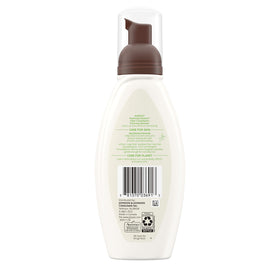 Aveeno Clear Complexion post-cleanse result shows soft, even-looking skin.