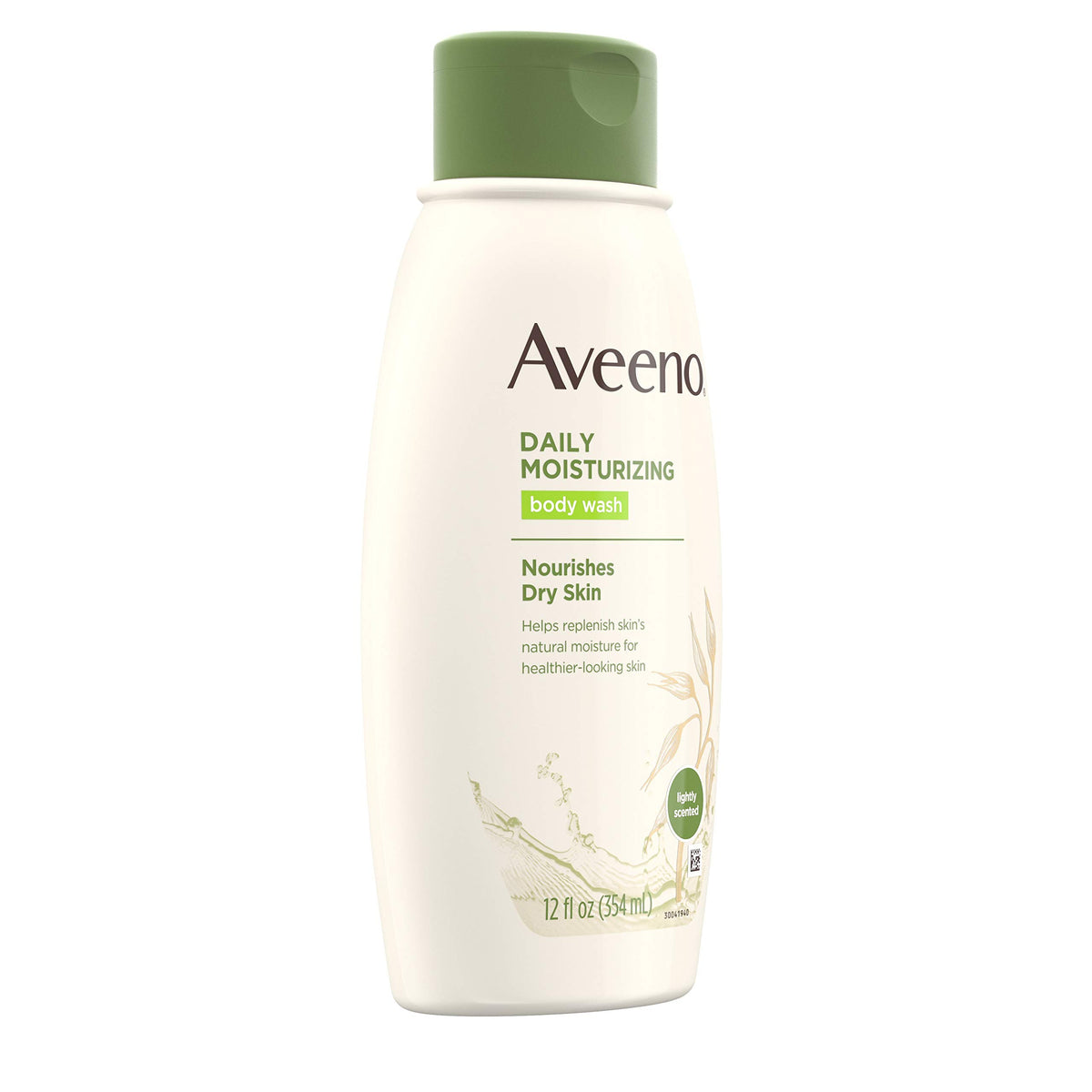Close-up of Aveeno oatmeal formula for daily moisturization