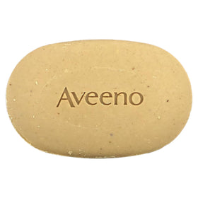 Aveeno Moisturizing Bar being used on face and body during daily routine.