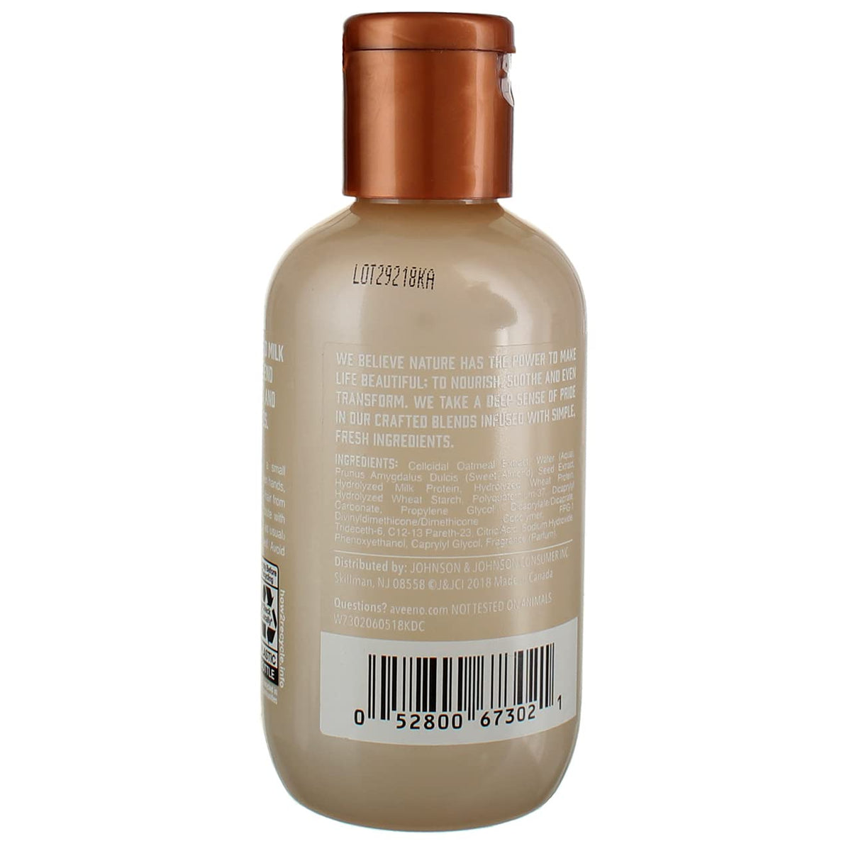 Aveeno Oat Milk Leave-In Hair Treatment pack of 3 offering consistent moisture