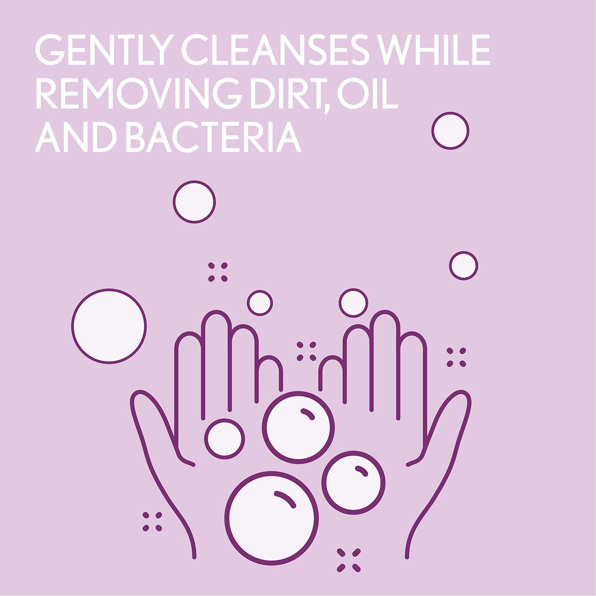 Aveeno Stress Relief bottle label closeup highlights oat-based soothing formula.
