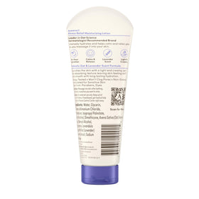 Aveeno non-greasy formula image suggests quick absorption leaving skin soft and comfortable
