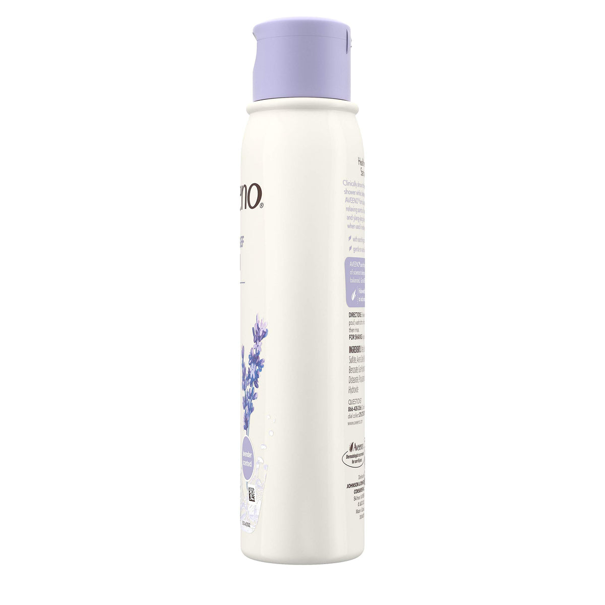 Aveeno Stress Relief scent lavender chamomile ylang-ylang highlights aromatherapy benefits.