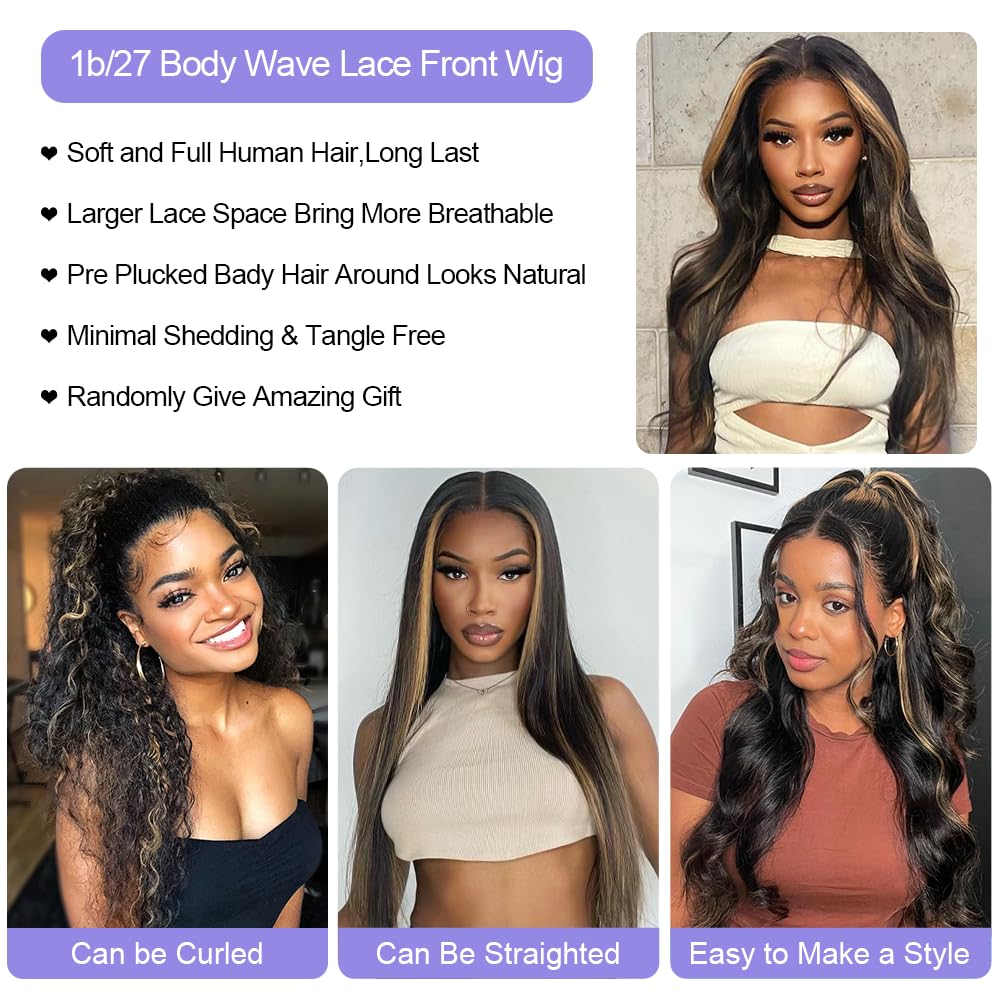 Aveiyce wig with adjustable strap and four combs for secure, glueless fit
