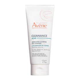 Avène Cleanance acne clearing gel bottle front showing daily cleansing for oily skin