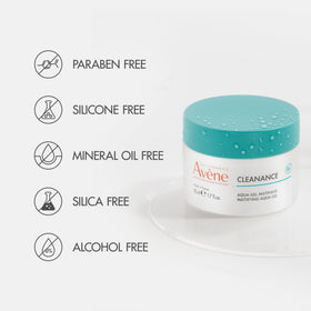 Avène Cleanance Aqua Cream-in-Gel 50ml on skin signals easy integration into routine