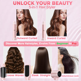AVENHO 5 in 1 hair styler dryer brush for fast drying and voluminous style