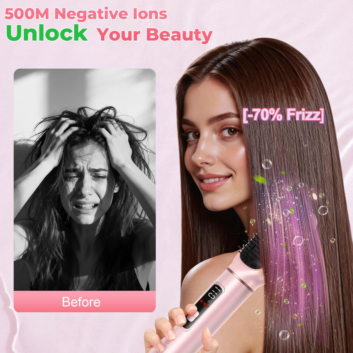 AVENHO 5 in 1 styling tool ideal for home or travel styling