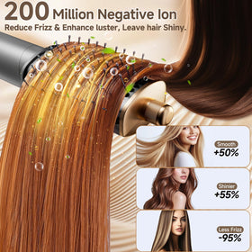 AVENHO curling comb creating defined waves and curls