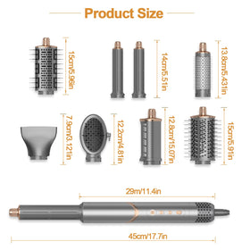 AVENHO left and right suction wands aid long-lasting curls
