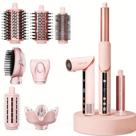 AVENHO 9in1 hot air styler package showcases versatile styling for home use.