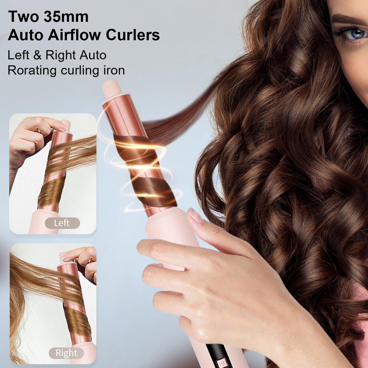 AVENHO foldable hair dryer brush saves space while delivering quick, smooth drying.