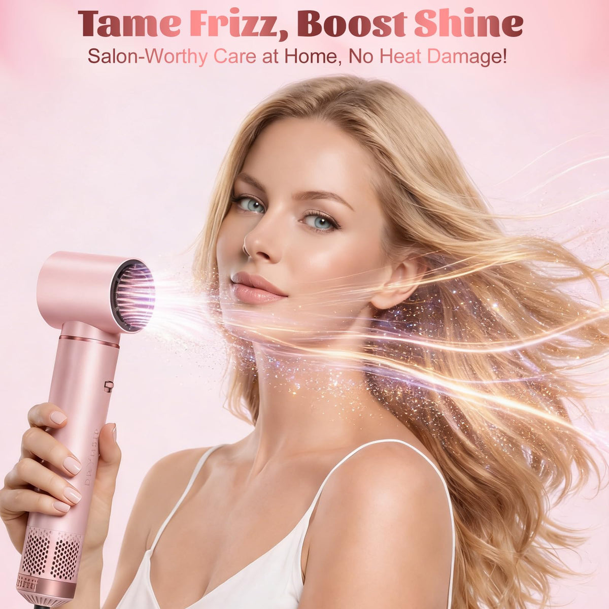 AVENHO gift-ready pink hair styler for stylish gifting