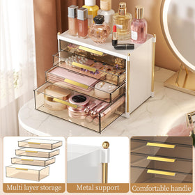 Aveniee compact vanity organizer fits on most countertops