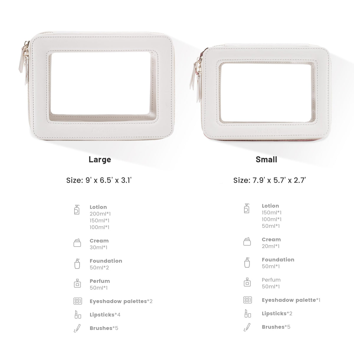 Aveniee Premium PU leather travel case with sturdy structure for long lasting use