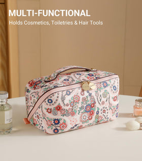 Aveniee bag with shape-keeping inserts preventing creasing during transit.
