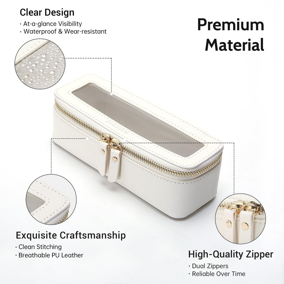 Aveniee travel-size bag fits purses, backpacks, and totes.