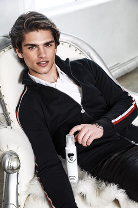Avenue Man Argan Oil Mousse alcohol-free design preserves natural shine