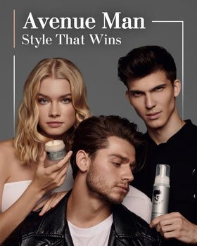 Avenue Man Texture Clay delivers a matte finish with flexible, lightweight texture.