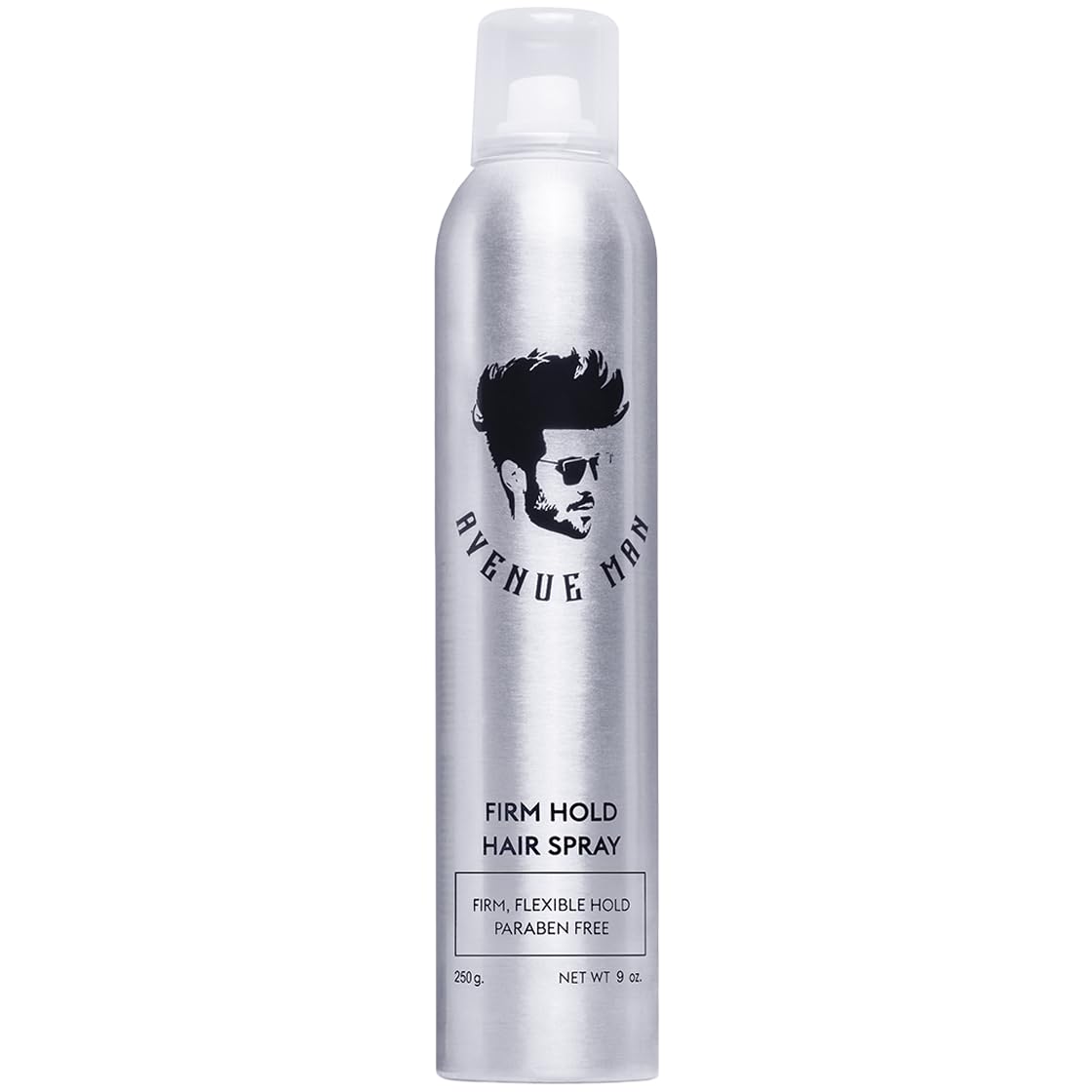 Avenue Man Texture Spray bottle is sleek, ready for controlled daily styling.