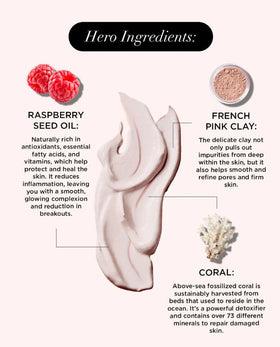 Averr Aglow Clear Skin Elixir texture close-up creamy consistency.