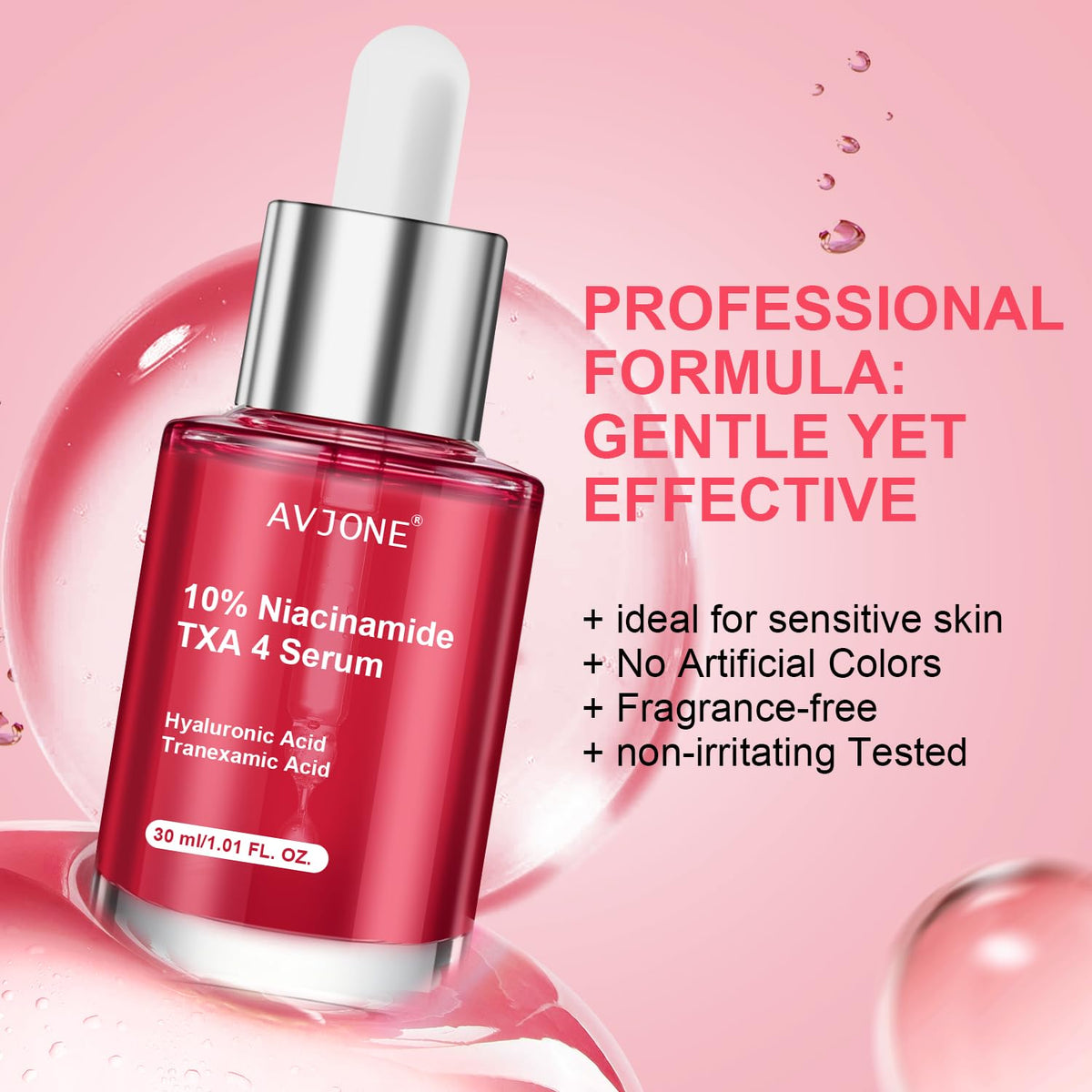 AVJONE ceramide NP barrier support in a nourishing daily routine.
