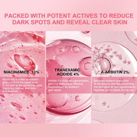 AVJONE serum being dispensed, emphasizing easy daily use in a lightweight, fast-absorbing formula.