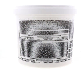 Label and steps on Avlon Affirm Creme Relaxer Original 4lb container guide safe usage.