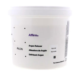 Avlon Affirm Creme Relaxer Original 4lb packaging demonstrates professional salon quality for home use.
