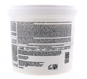Near-full view of Avlon Affirm Creme Relaxer Original 4lb tub highlights durable formula.