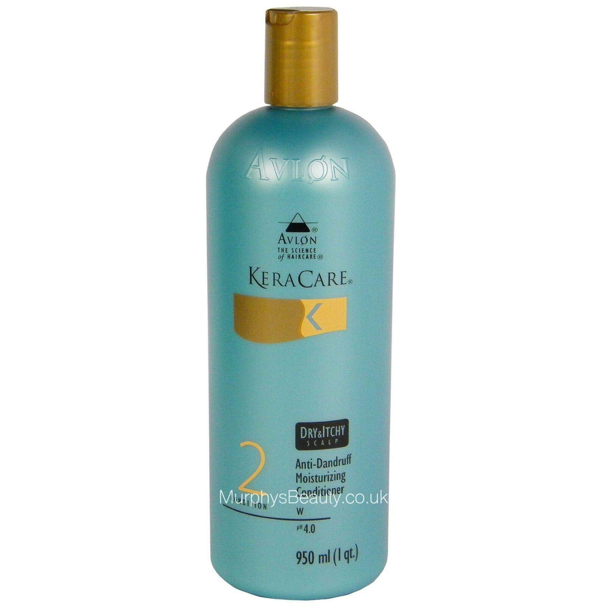 Avlon Keracare Dry and Itchy Scalp conditioner bottle soothes scalp and nourishes hair