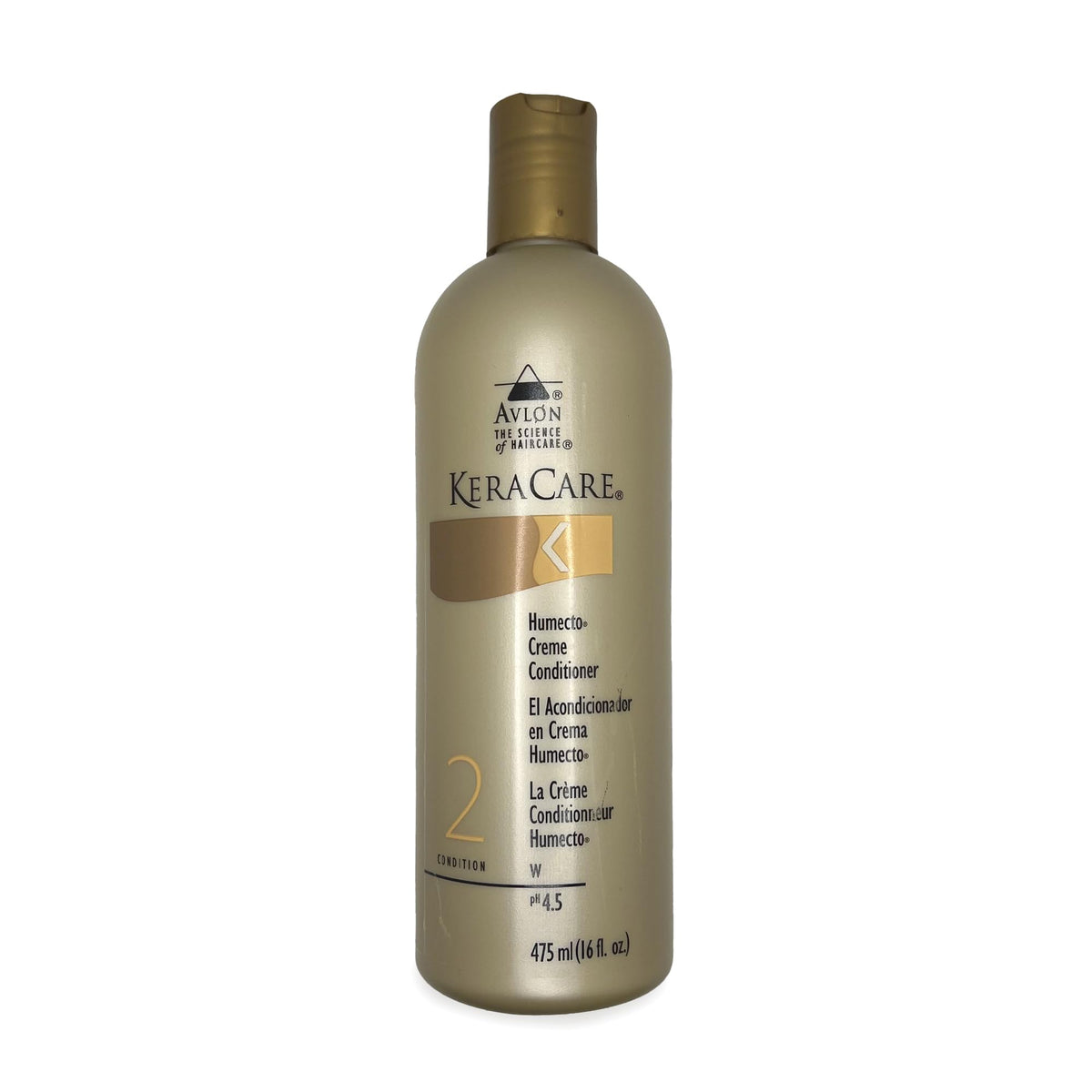 Avlon Keracare hair after use showing shiny, frizz-free finish