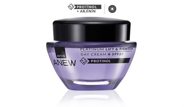 AVON Anew Platinum night cream swirl delivers rich, soothing pampering as you sleep.