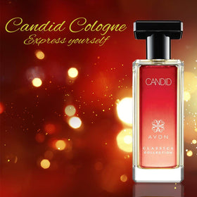 AVON Classics Candid mist on skin shows apricot and oakmoss balance for daily refinement