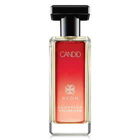 AVON Classics Candid spray image showing fragrance profile for everyday use