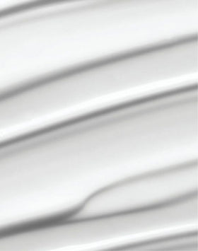 AVON Haiku lotion texture swatch shows lightweight, fast-absorbing cream
