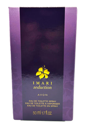 AVON Imari Seduction vanilla amber base creates warm lasting allure.