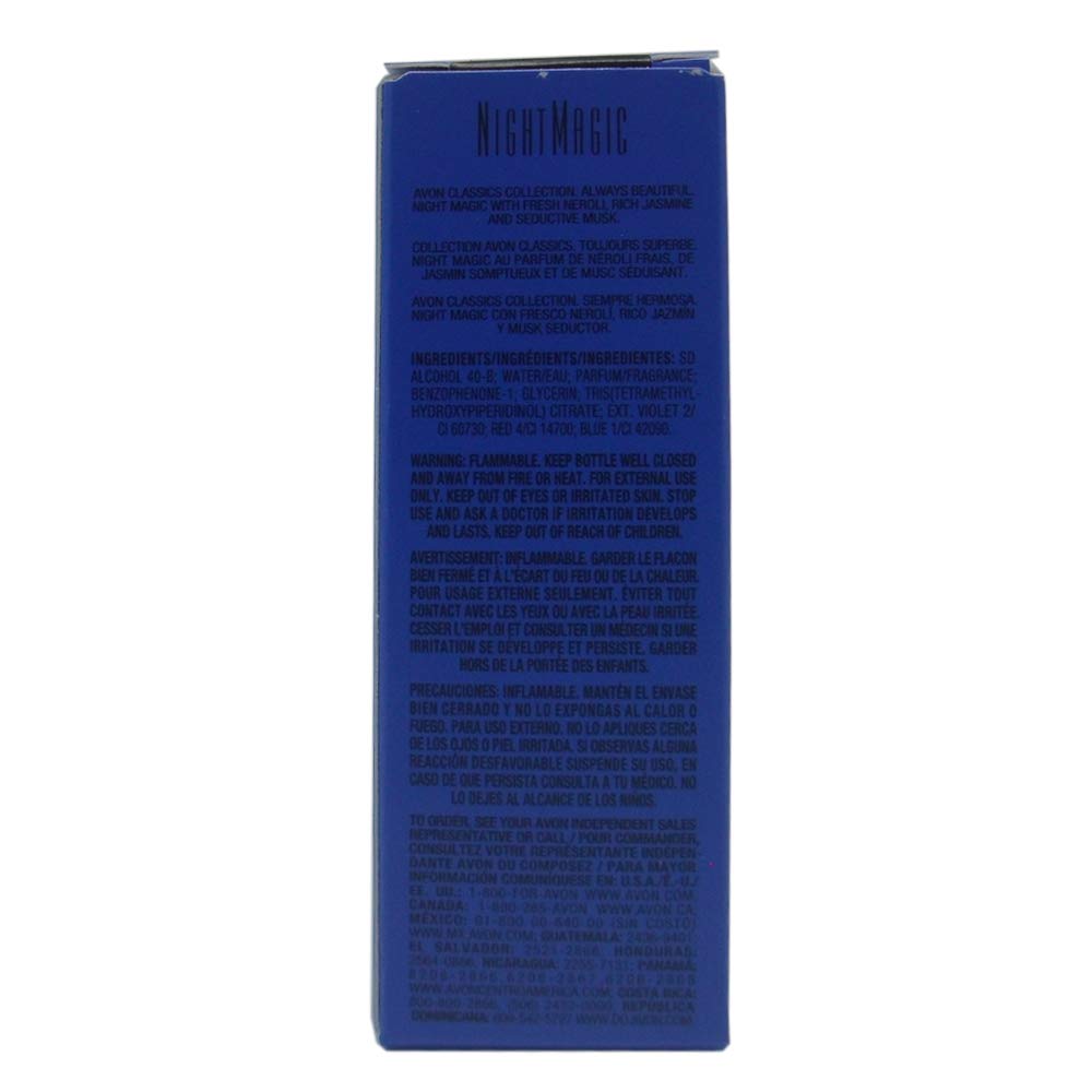AVON Night Magic musk base image showing warm lasting trail.