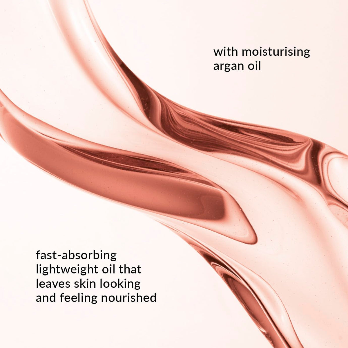 AVON Skin So Soft Argan Body Oil applied on skin for quick absorption.