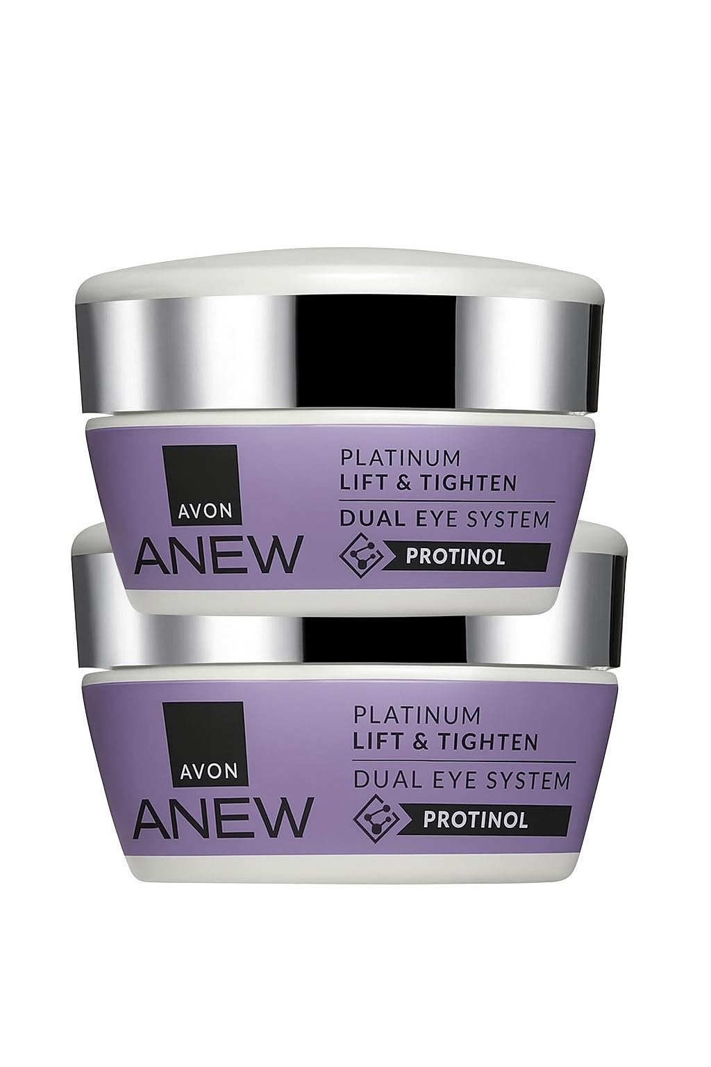 Avon Skin So Soft Dual Eye System pack with bottle for daily eye care and hydration
