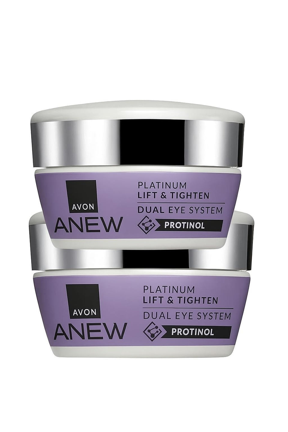 Avon Skin So Soft Dual Eye System pack with bottle for daily eye care and hydration