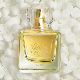 Elegant floral notes showcased in AVON Today perfume.