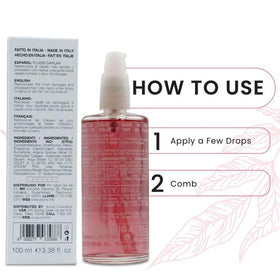 Avyna Hair Restructuring Liquid being applied after washing for improved manageability