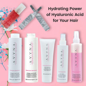 Avyna Lightweight formula absorbs quickly for nourished hair