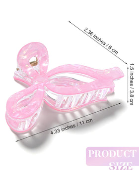 AWAYTR pastel color bow clips variants for versatile outfits.