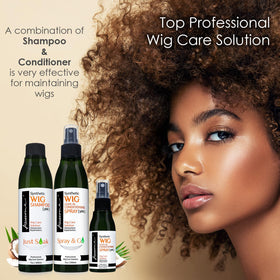 Awesome Travel-Size Wig Care Kit showcases portable care on the go.