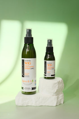 Awesome Wig Care Set on display emphasizes luxury treatment for daily wear.