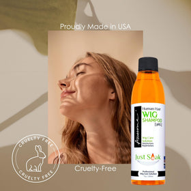 Awesome Wig Shampoo provides a fresh, clean feel after each wash.